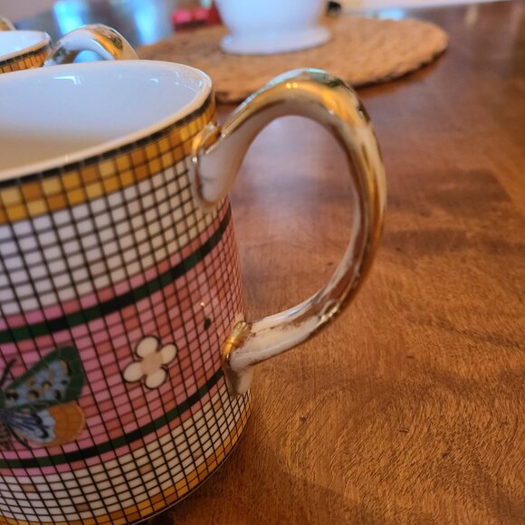 Anthropologie butterfly mugs x 6 - Picture 11 of 14